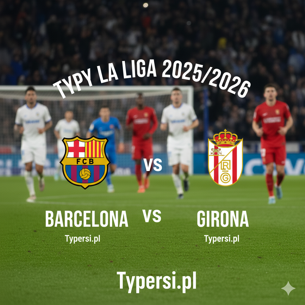 Typy bukmacherskie La Liga 2025/2026 : Barcelona vs Girona - 9 kolejka