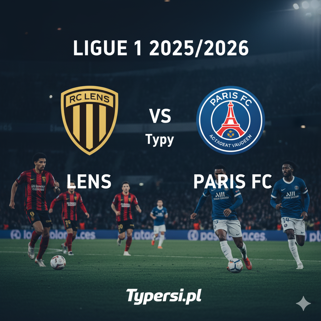 Typy bukmacherskie Ligue 1 2025/2026 : Lens vs Paris FC - 8 kolejka