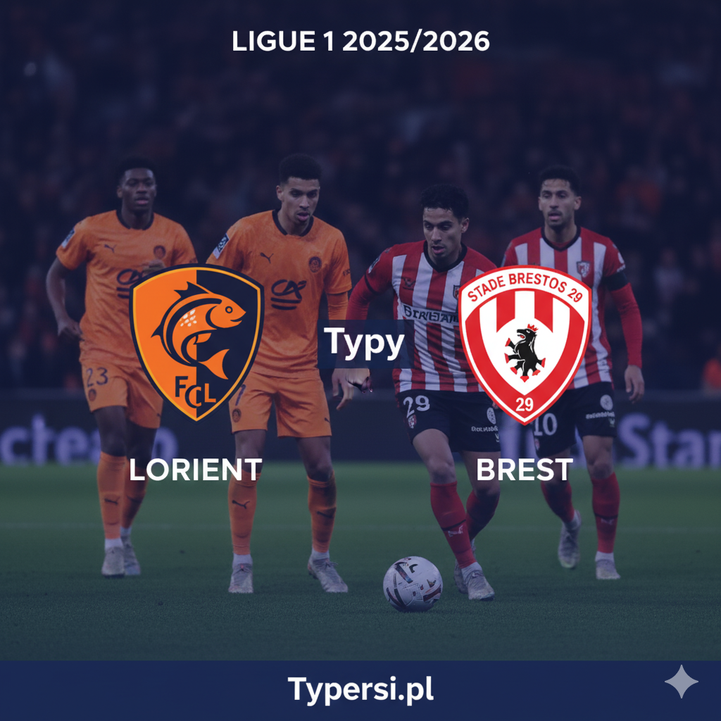 Typy bukmacherskie Ligue 1 2025/2026 : Lorient vs Brest- 8 kolejka