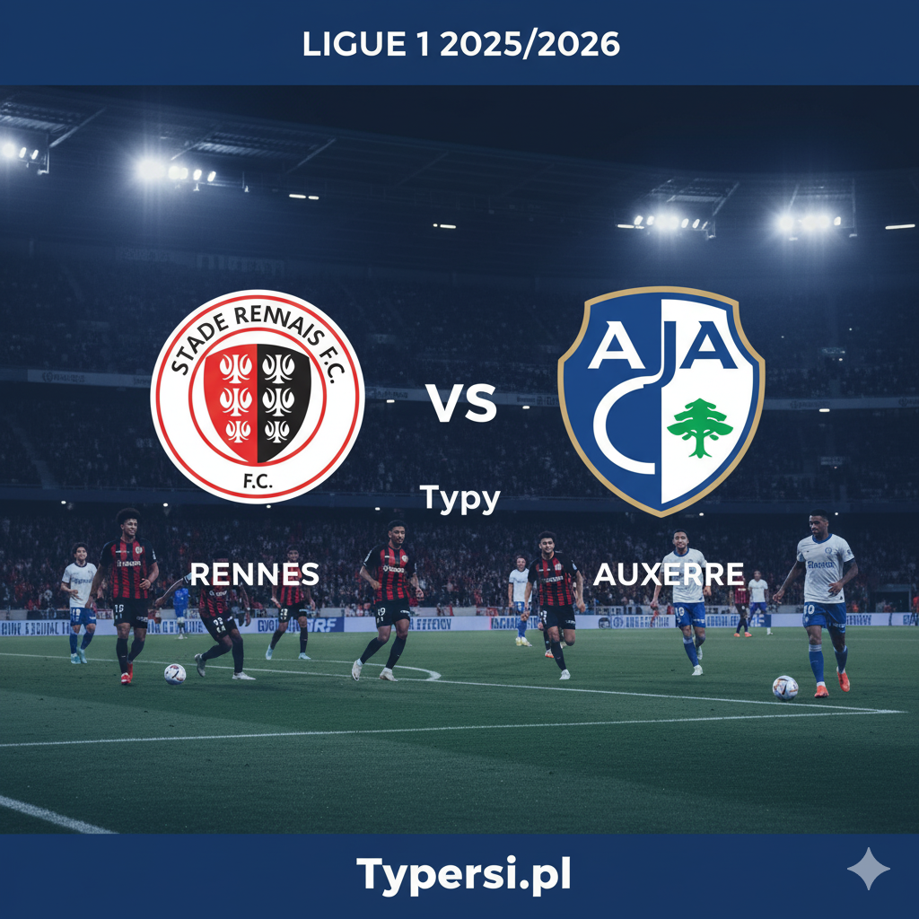 Typy bukmacherskie Ligue 1 2025/2026 : Rennes vs Auxerre - 8 kolejka