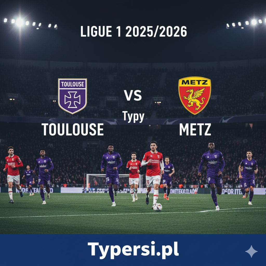 Typy bukmacherskie Ligue 1 2025/2026 : Toulouse vs Metz - 8 kolejka