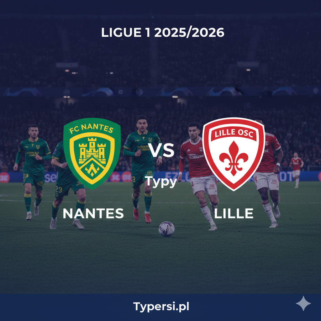 Typy bukmacherskie Ligue 1 2025/2026 : Nantes vs Lille - 8 kolejka