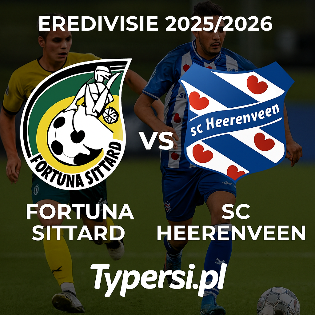 Typy Eredivisie 2025/2026 : Fortuna Sittard vs SC Heerenveen - 12 kolejka
