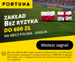 Promocja FORTUNY na mecz Polska - Anglia!!
