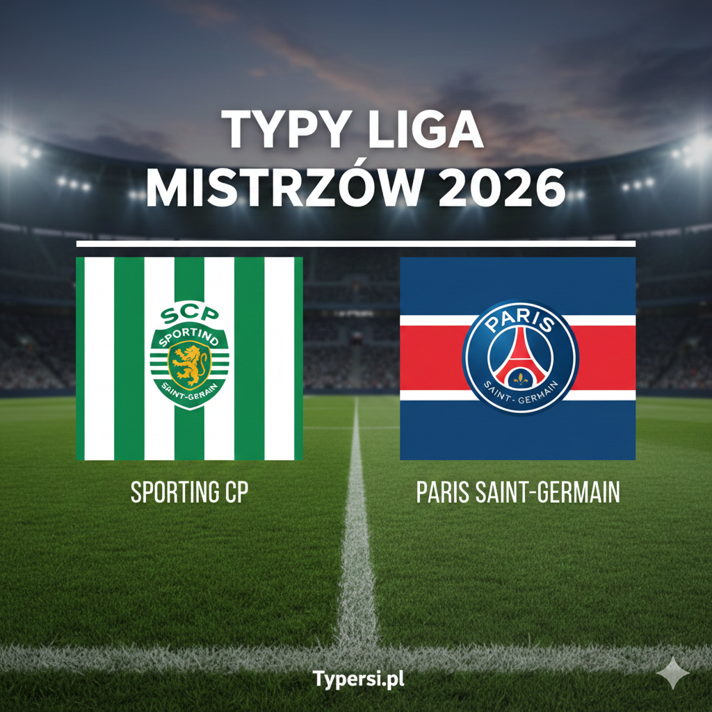 Typy Liga Mistrzów 2026 : Sporting CP vs Paris Saint-Germain - 7 kolejka