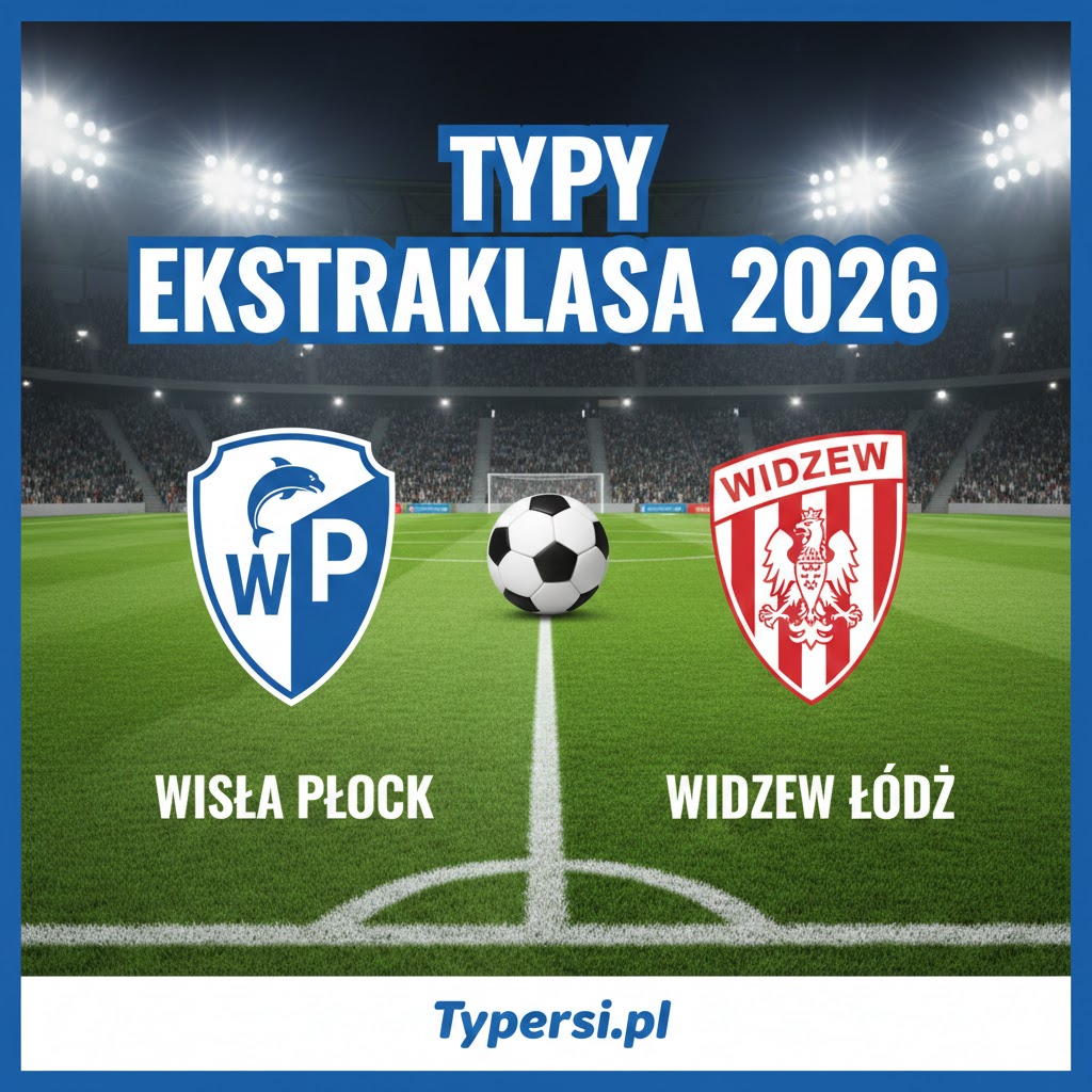 Typy Ekstraklasa 2026 : Wisła Płock vs Widzew Łódź - 21 kolejka