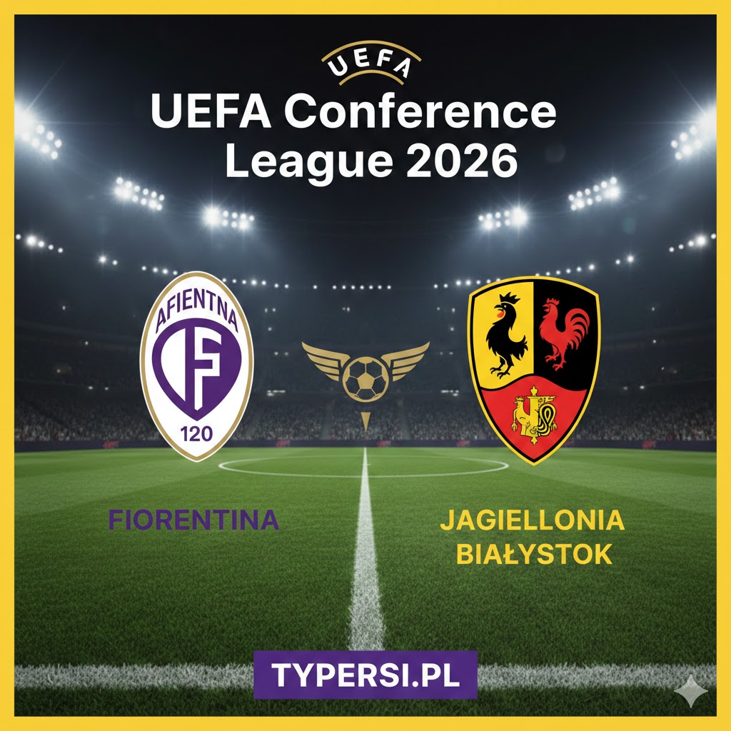 Typowanie Liga Konferencji Europy 2026: Fiorentina vs Jagiellonia Białystok - 1/16