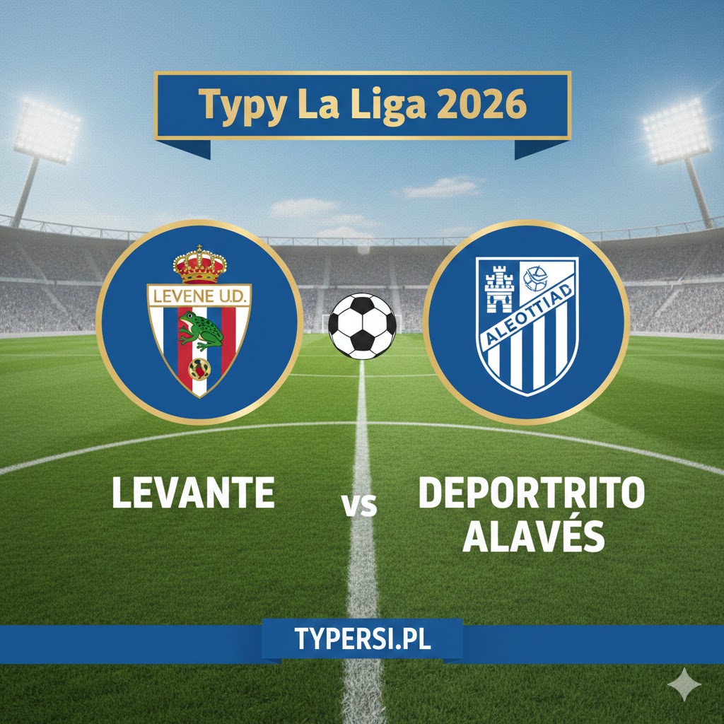 Typowanie La Liga 2026: Levante vs Deportivo Alaves - 26 kolejki