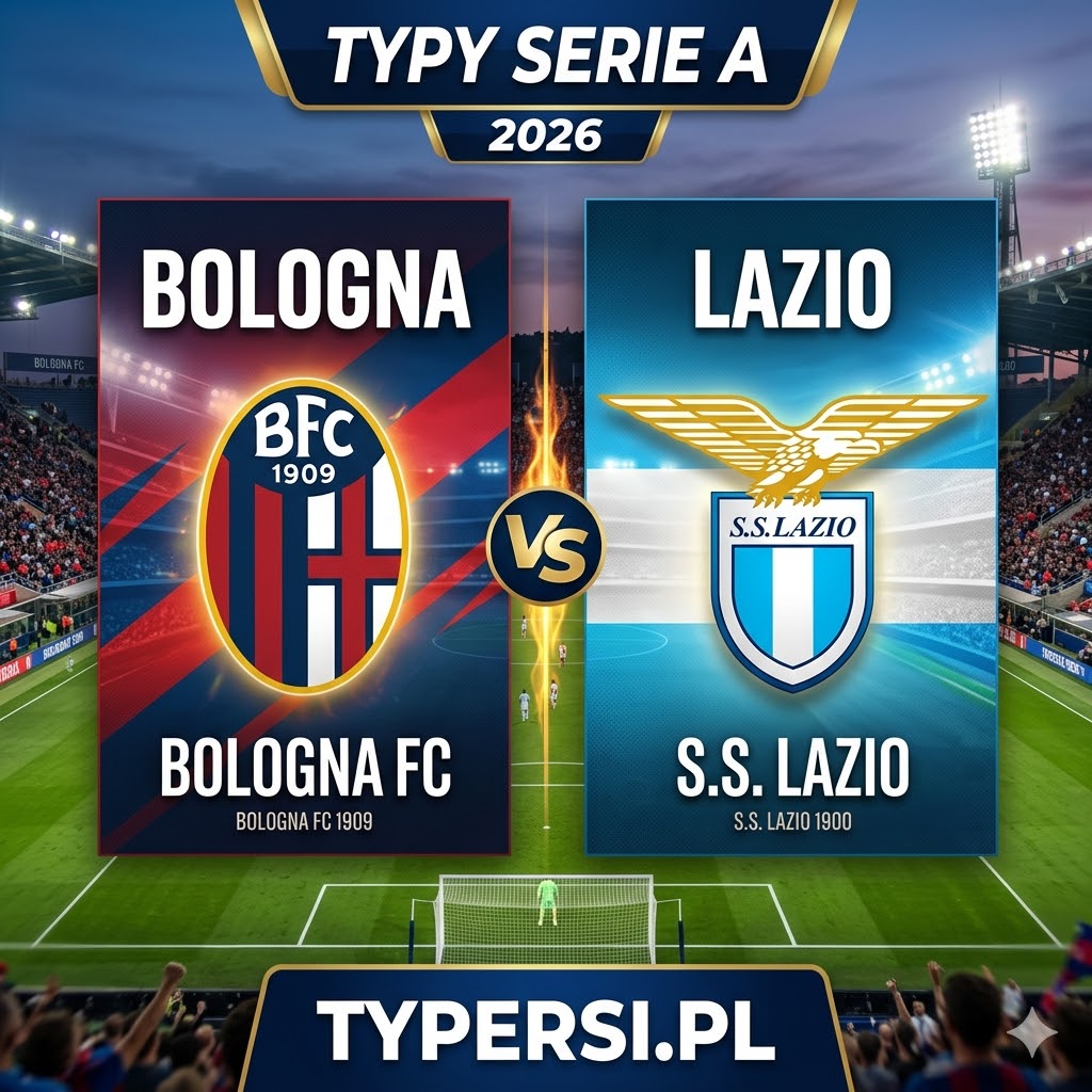 Typy na Dziś : Bologna vs Lazio - 30 kolejka Serie A 2026