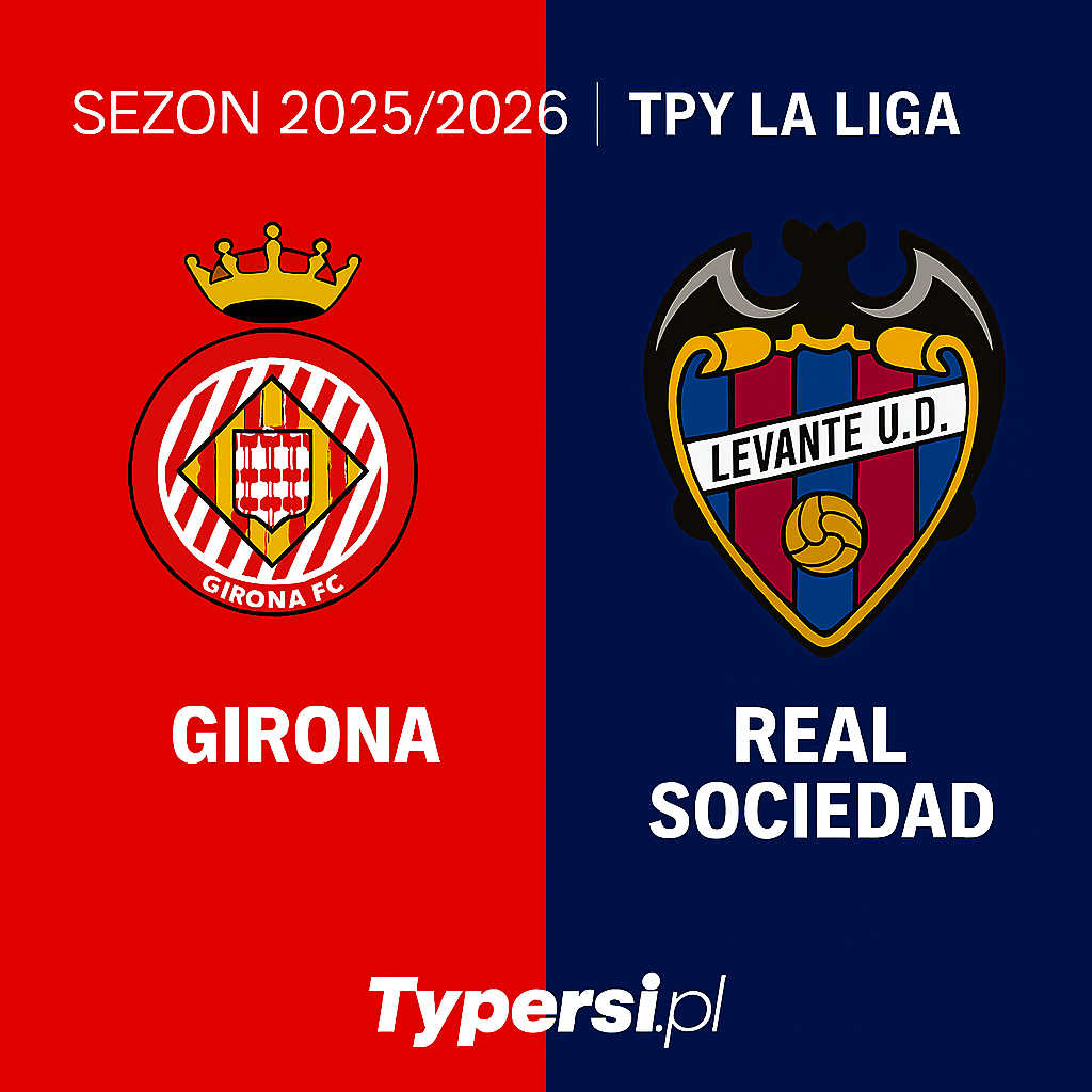 Typy La Liga 2025/2026: Girona vs Levante – 5 kolejka