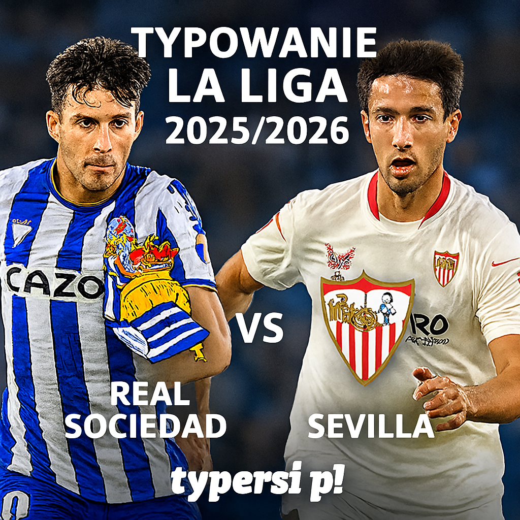 Typowanie La Liga 2025/2026 : Real Sociedad vs Sevilla - 10 kolejka