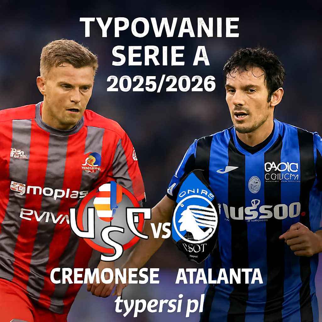 Typowanie Serie A 2025/2026 : Cremonese vs Atalanta - 8 kolejka