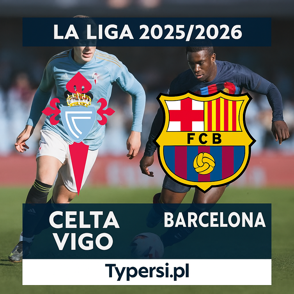 Typy La Liga : Celta Vigo vs Barcelona - 12 kolejka