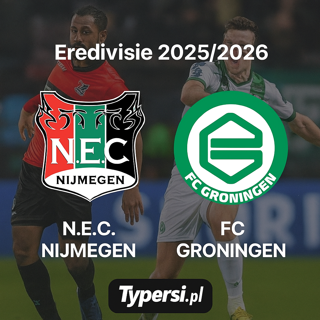 Typy Eredivisie 2025/2026 : NEC Nijmegen vs FC Groningen - 12 kolejka
