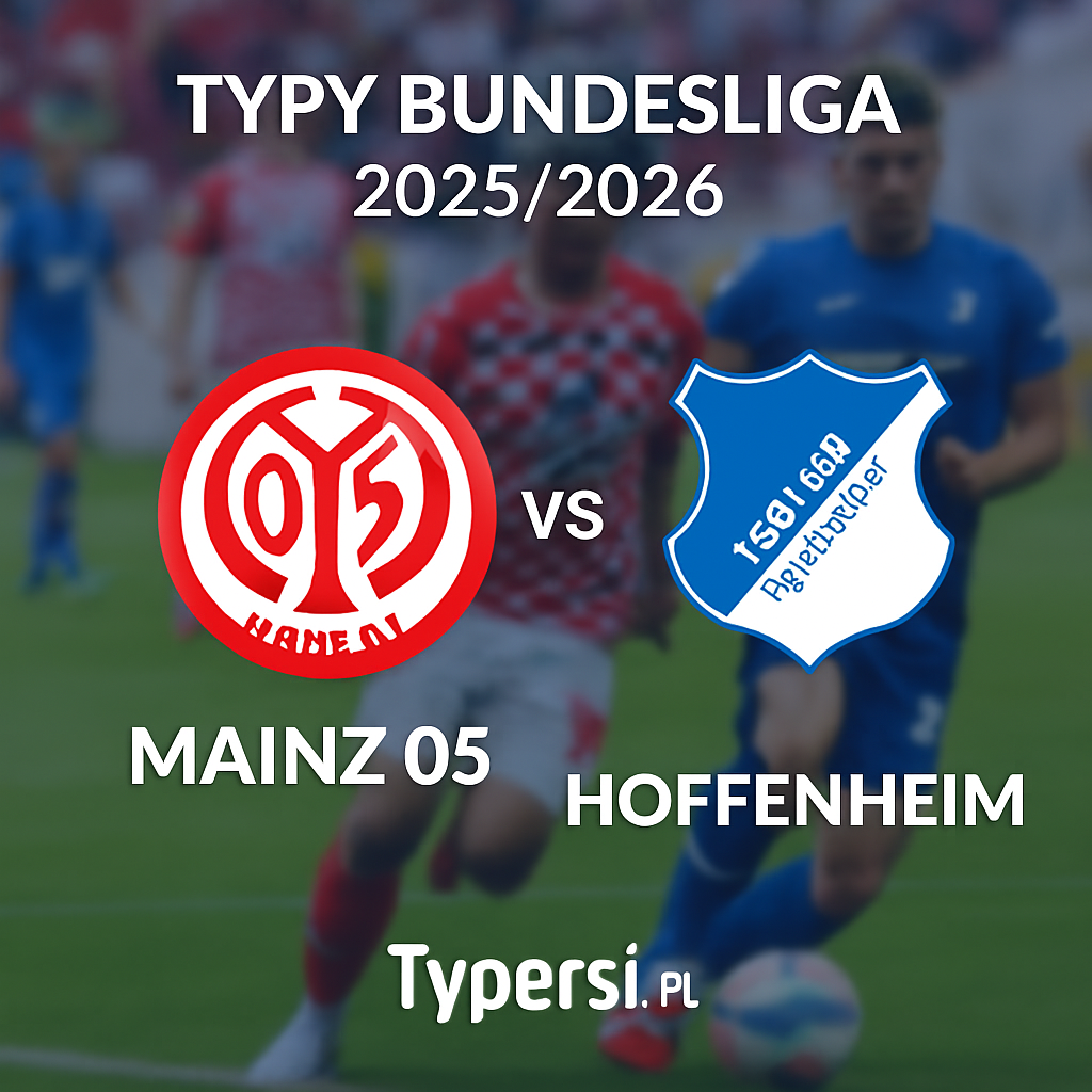 Typy  Bundesliga 2025/2026: Mainz 05 vs Hoffenheim – 11 kolejka