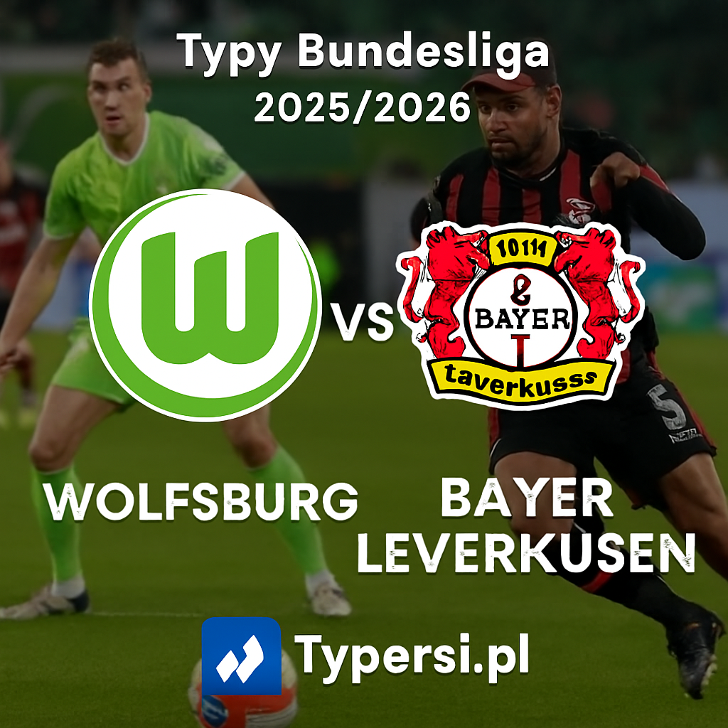 Typy Bundesliga 2025/2026: Wolfsburg vs Bayer Leverkusen – 11 kolejka