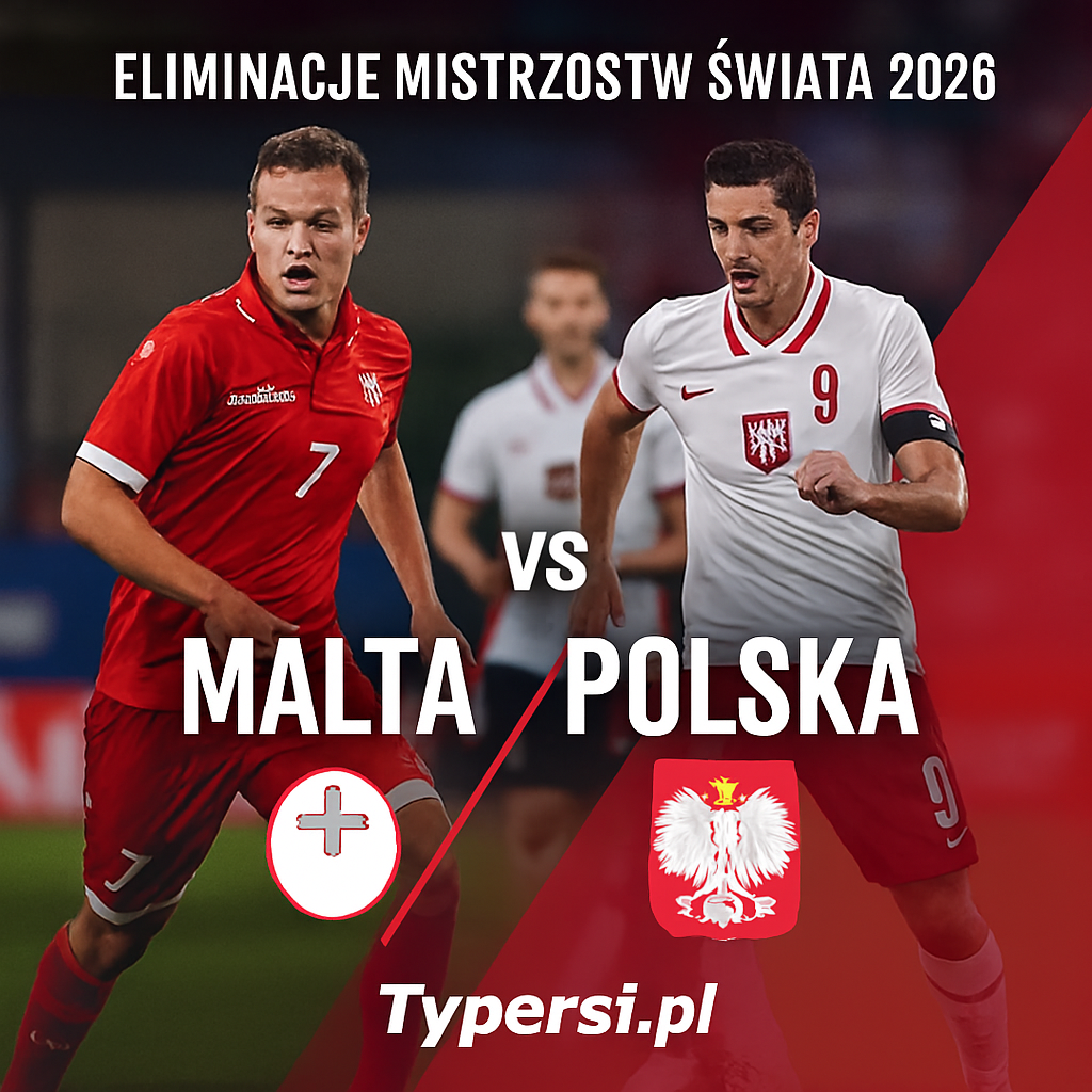 Typy Malta vs. Polska – 6. kolejka Eliminacji Mistrzostw Świata 2026