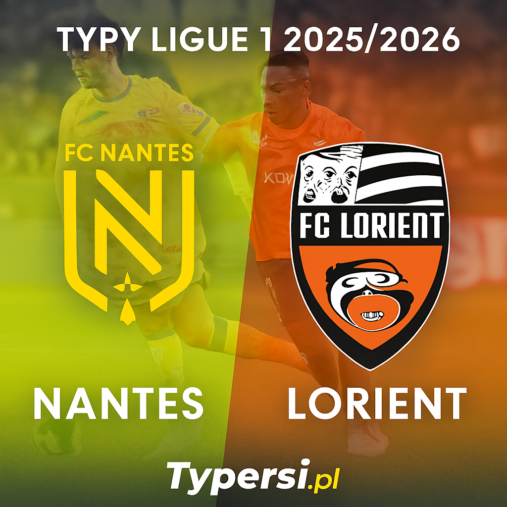 Typy Ligue 1 2025/2026 : Nantes vs Lorient - 13 kolejka