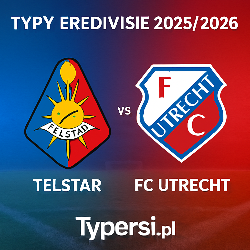 Typy Eredevise 2025/2026 : Telstar vs FC Utrecht - 13 kolejka