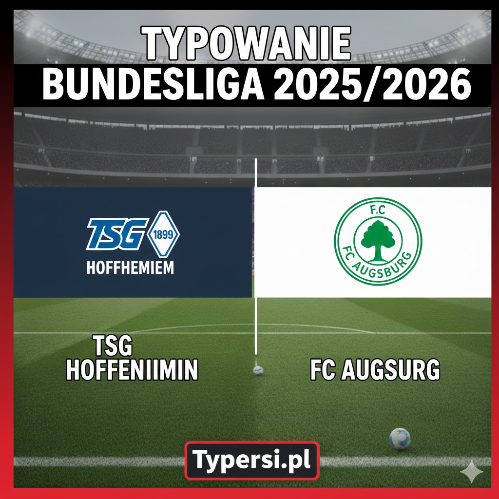 Typowanie Bundesliga 2025/2026: Hoffenheim vs Augsburg - 12 kolejka