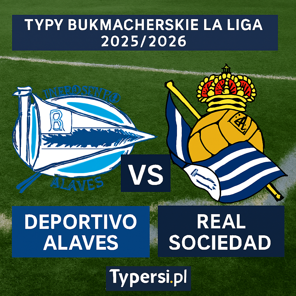 Typy bukmacherskie La Liga 2025/2026: Deportivo Alaves vs Real Sociedad - 16 kolejka