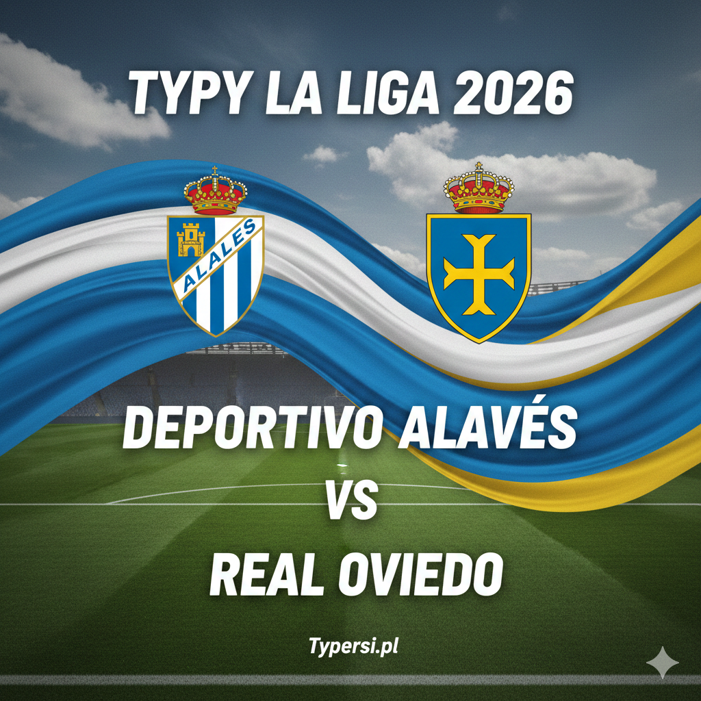 Typowanie La Liga 2026 : Deportivo Alaves vs Real Oviedo - 19 kolejka