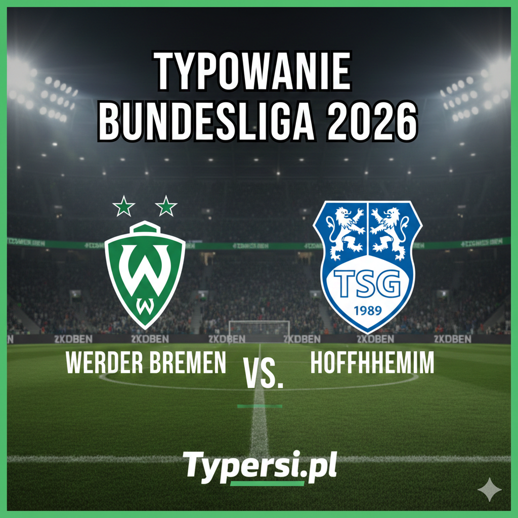 Typowanie Bundesliga 2026 : Werder Bremen vs Hoffenheim - 16 kolejka