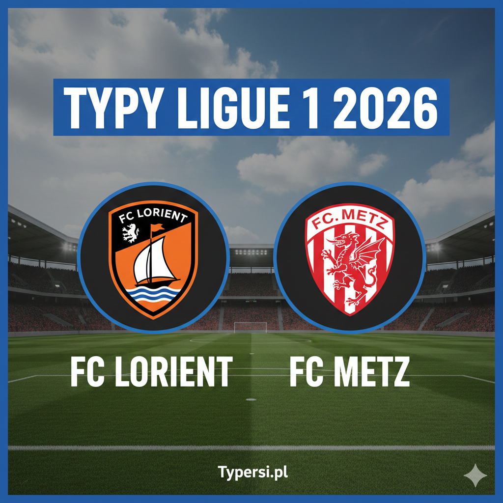 Typowanie Ligue 1 2026 : Lorient vs Metz - 17 kolejka