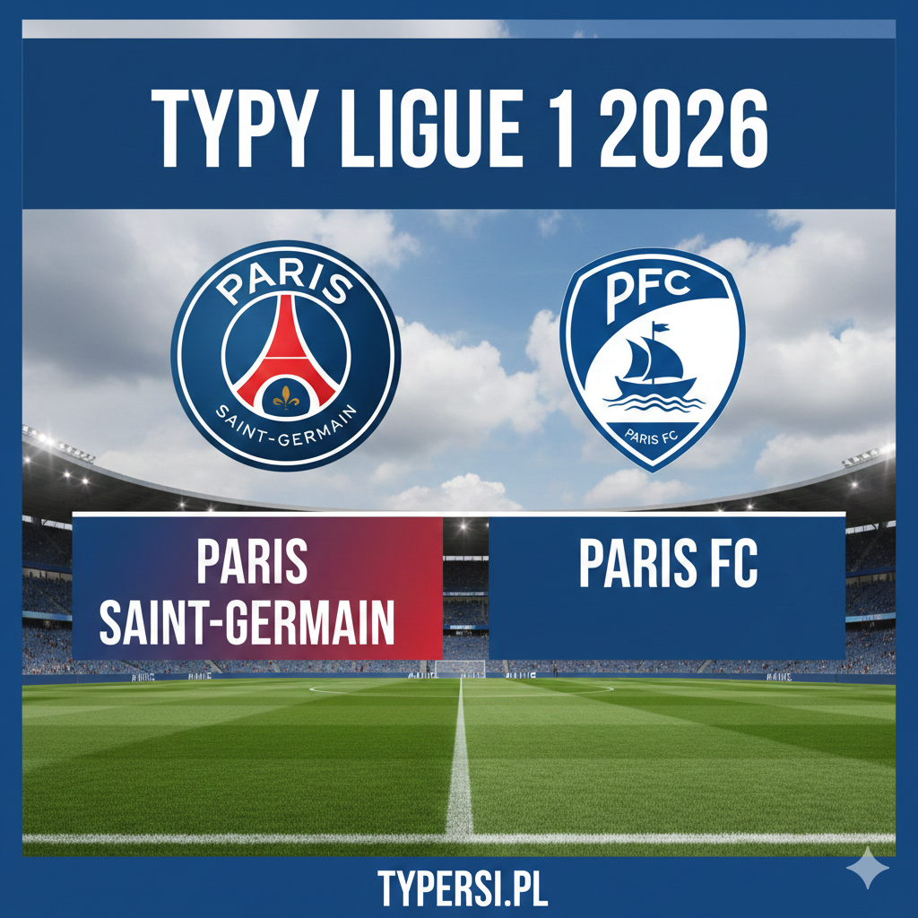 Typowanie Ligue 1 2026 : Paris Saint-Germain vs Paris FC - 17 kolejka