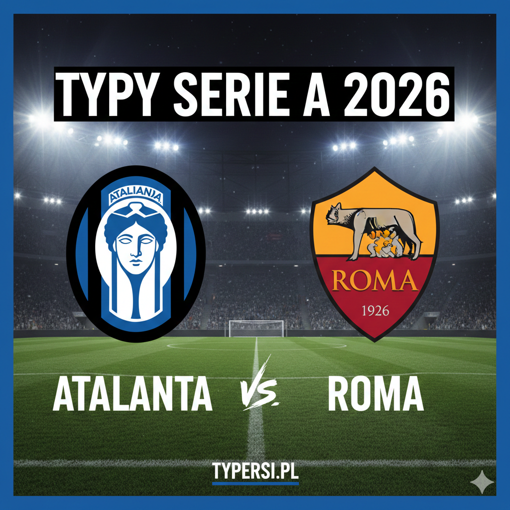 Typowanie Serie A 2026 : Atalanta vs Roma - 18 kolejka
