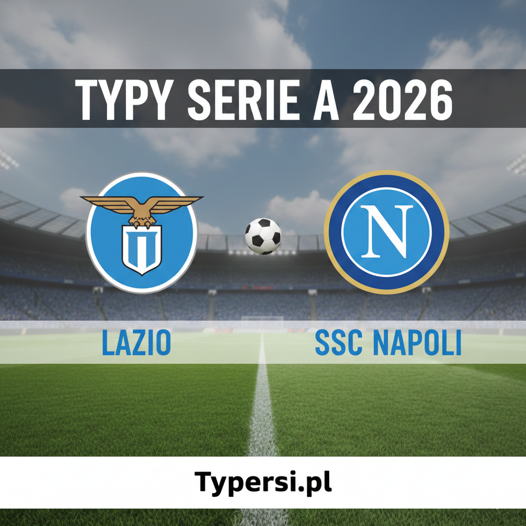 Typowanie Serie A 2026 : Lazio vs SSC Napoli - 18 kolejka