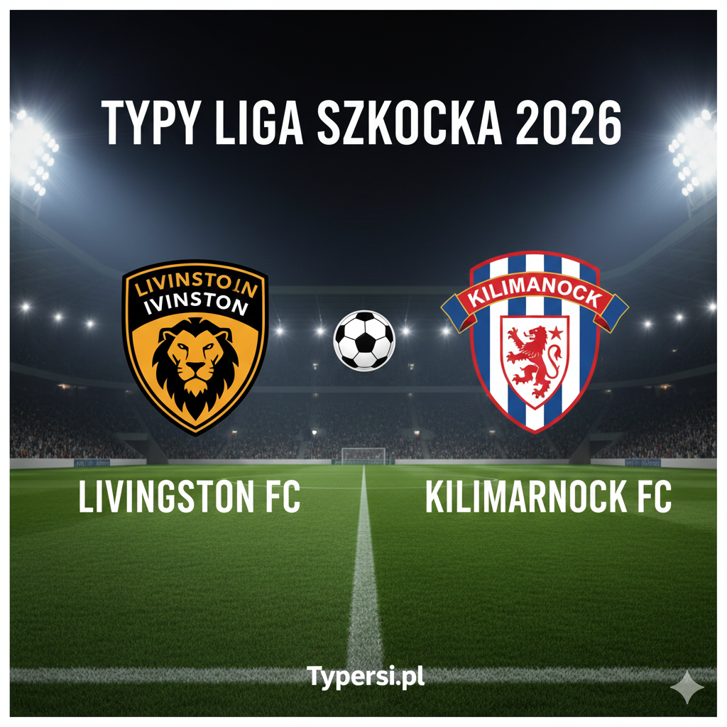 Typy bukmacherskie Liga Szkocka Premiership 2026 : Livingston vs Kilmarnock - 22 kolejka