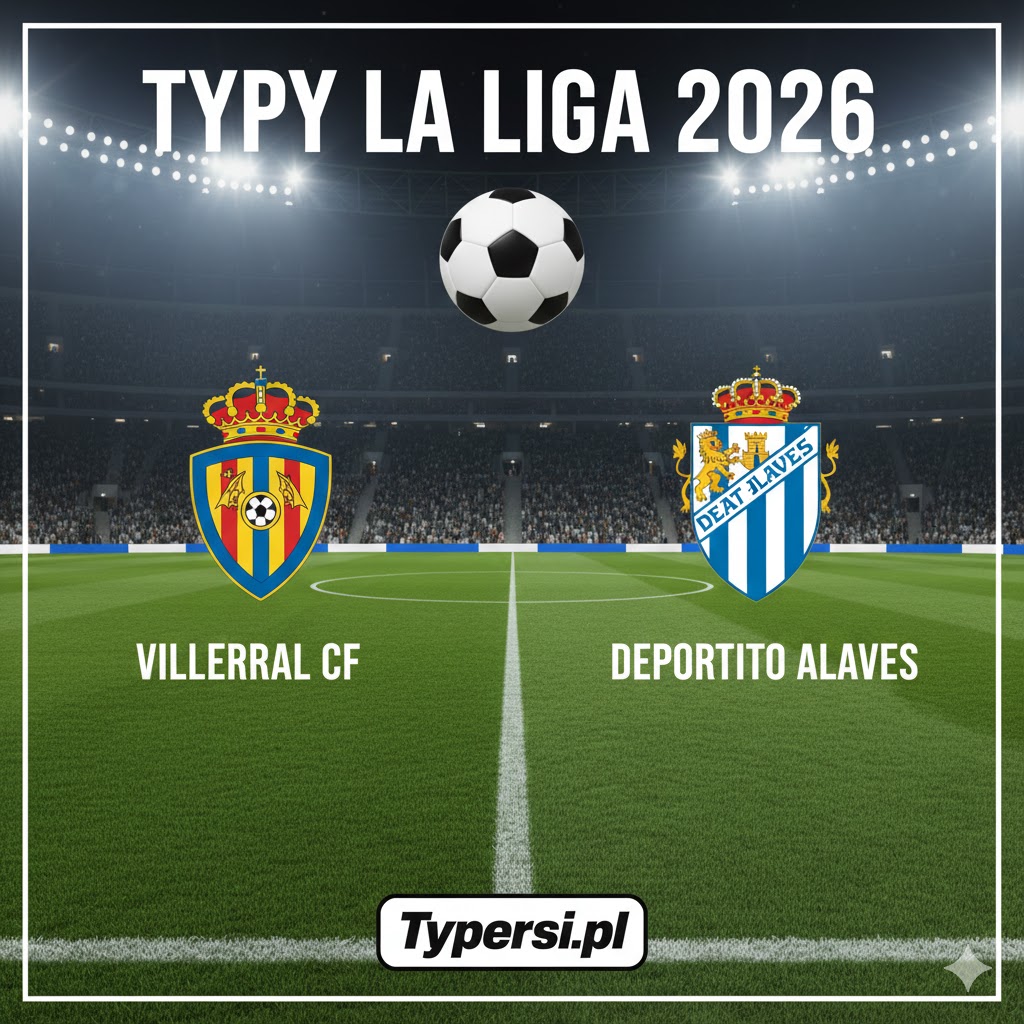 Typy bukmacherskie La Liga 2026 : Villarreal vs Deportivo Alaves - 20 kolejka