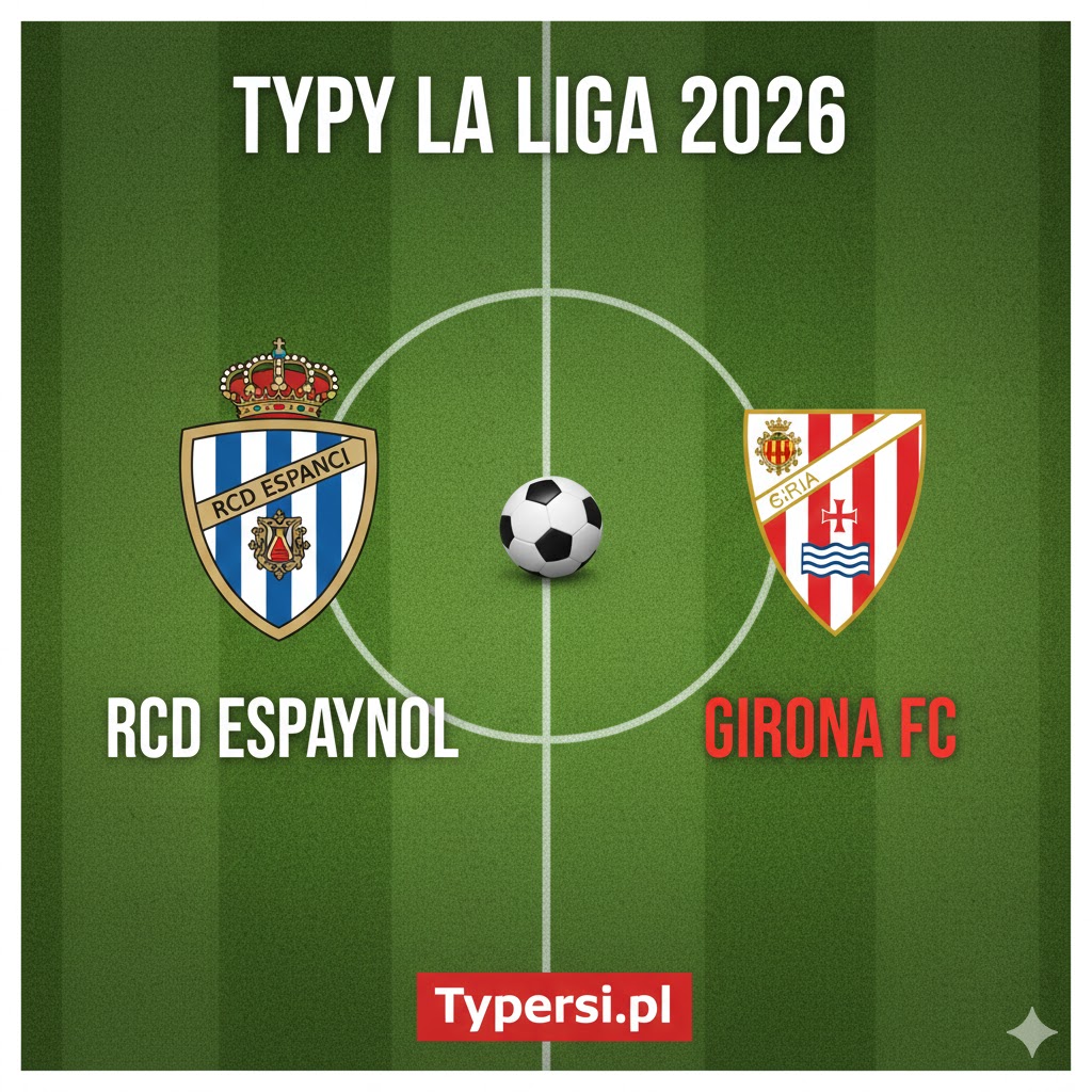 Typy La Liga 2026: Espanyol vs Girona - 20 kolejka