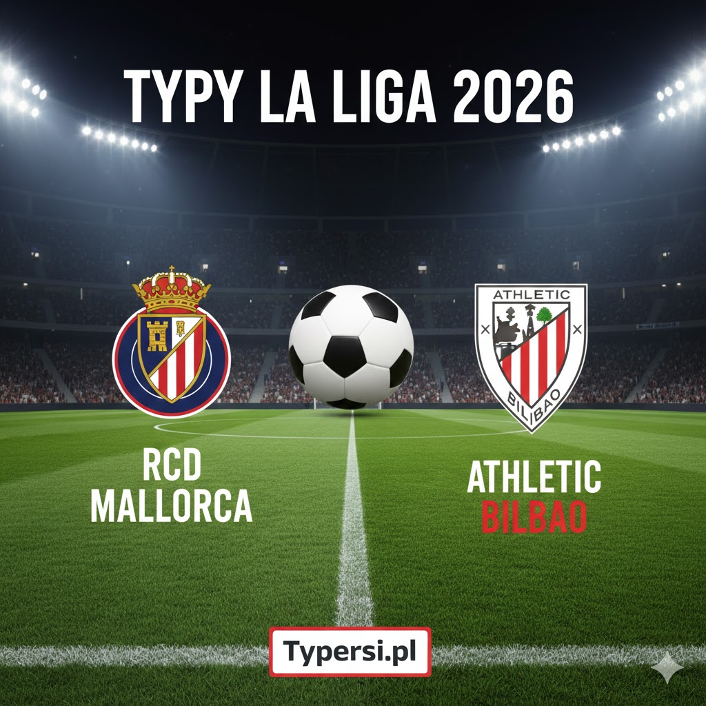 Typy La Liga 2026: Mallorca vs Athletic Bilbao - 20 kolejka