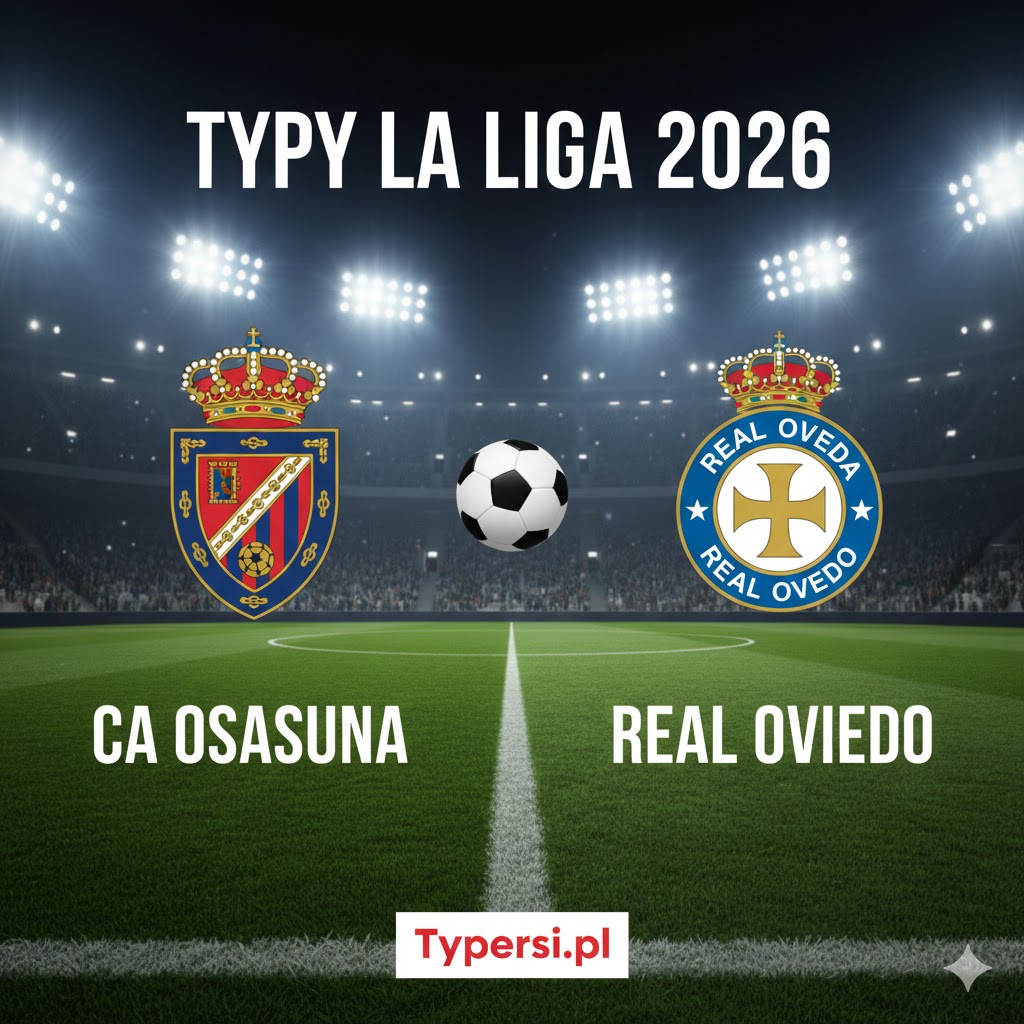 Typy La Liga 2026: Osasuna vs Real Oviedo - 20 kolejka