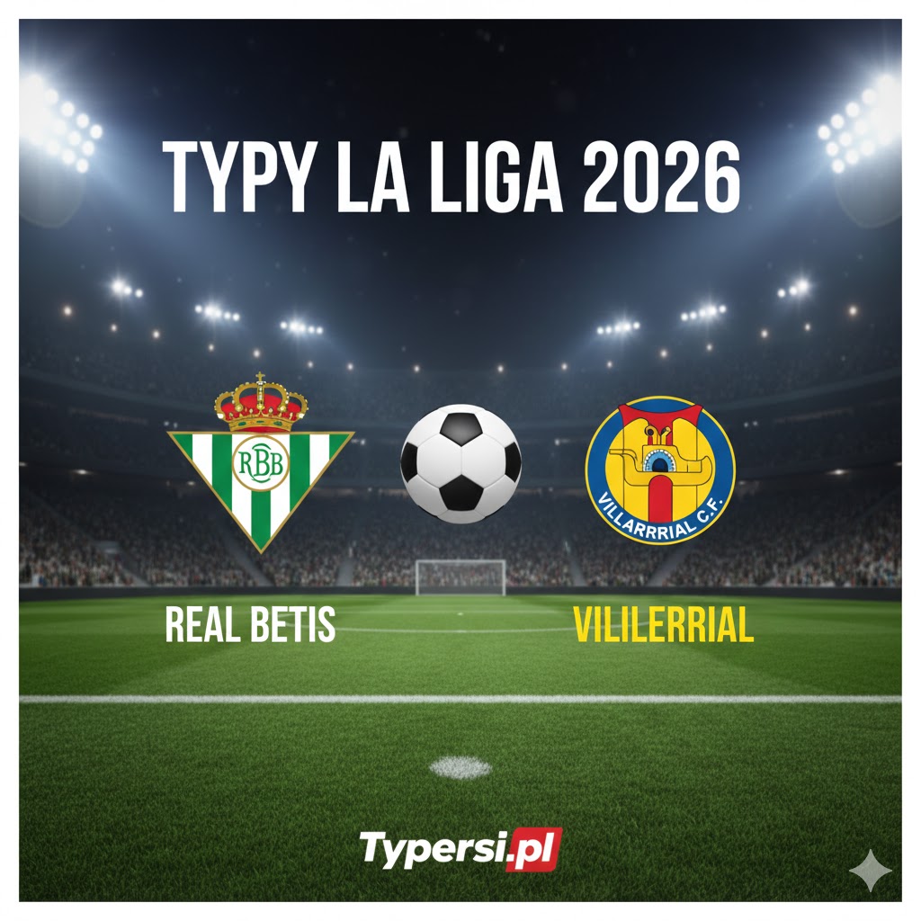 Typy La Liga 2026: Real Betis vs Villarreal - 20 kolejka