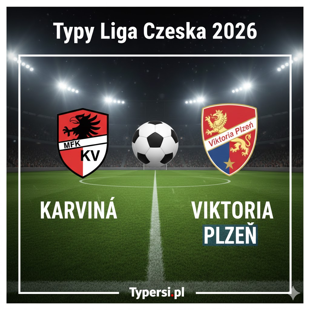 Typy Bukmacherskie Liga Czeska 2026 : Karvina vs Viktoria Plzen - 20 kolejka