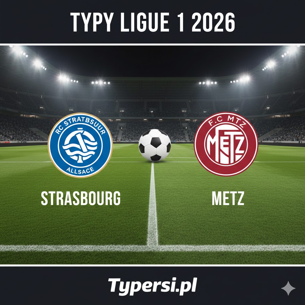 Typy Bukmacherskie Ligue 1 2026 : Strasbourg vs Metz - 20 kolejka