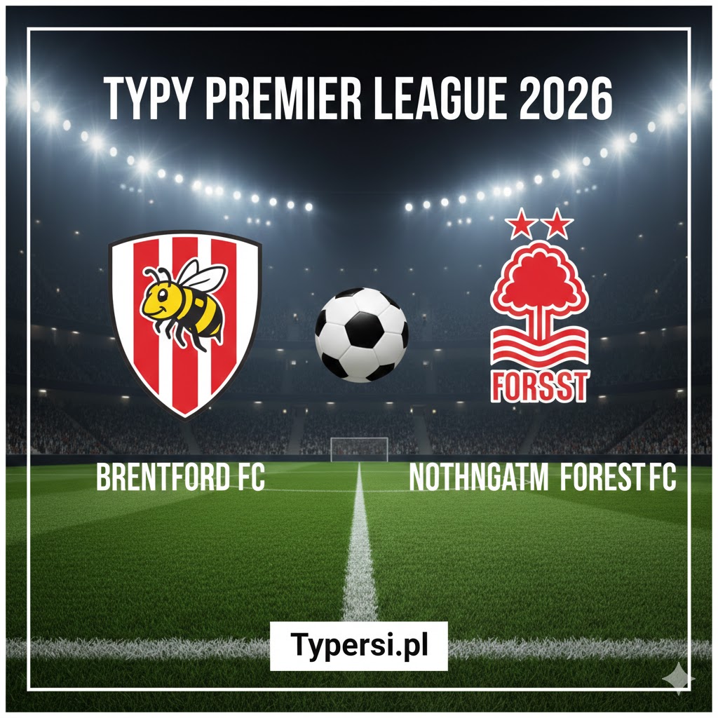 Typy Premier League 2026 : Brentford vs Nottingham Forest - 23 kolejka