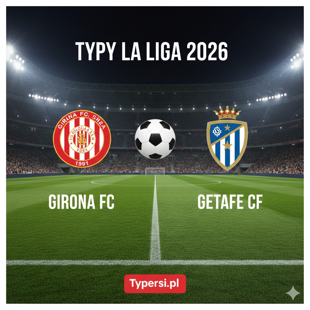 Typy La Liga 2026 : Girona vs Getafe - 21 kolejka