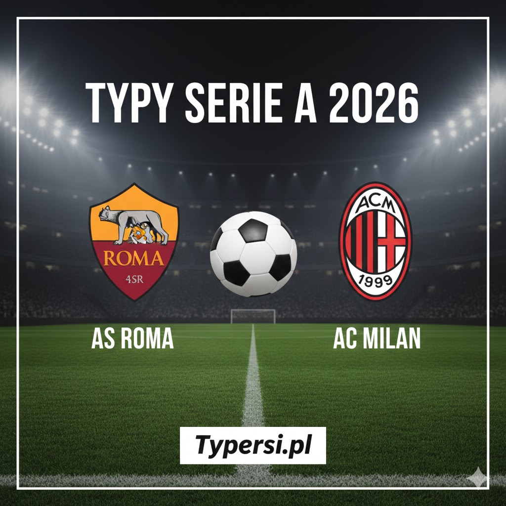Typy Serie A 2026 : Roma vs AC Milan - 22 kolejka