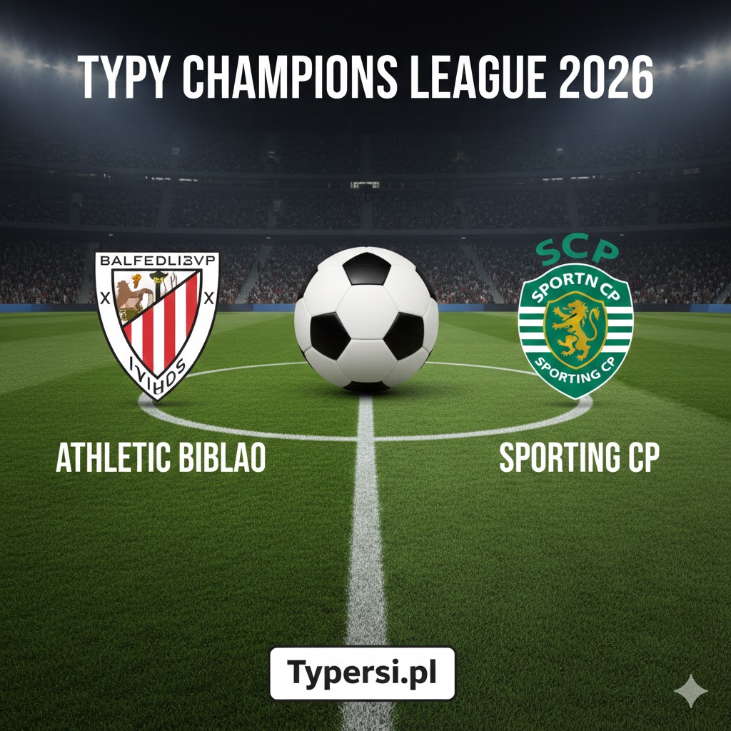 Typy Liga Mistrzów 2026 : Athletic Bilbao vs Sporting CP - 8 kolejka
