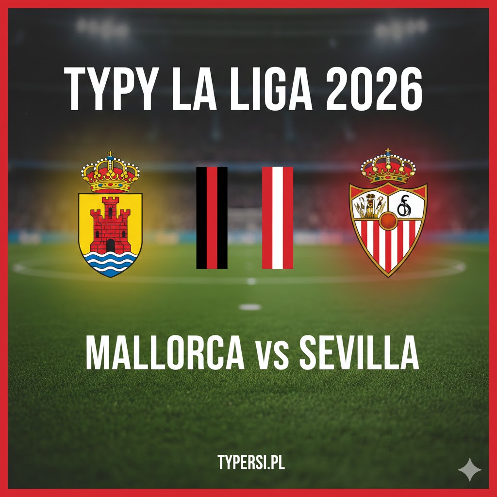 Typy Bukmacherskie La Liga 2026 : Mallorca vs Sevilla - 22 kolejka