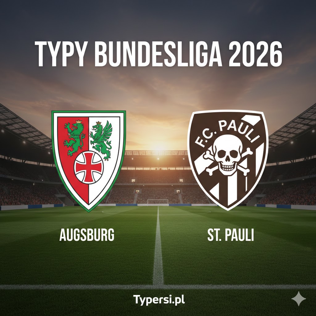 Typy Bukmacherskie Bundesliga 2026 : Augsburg vs St. Pauli - 20 kolejka