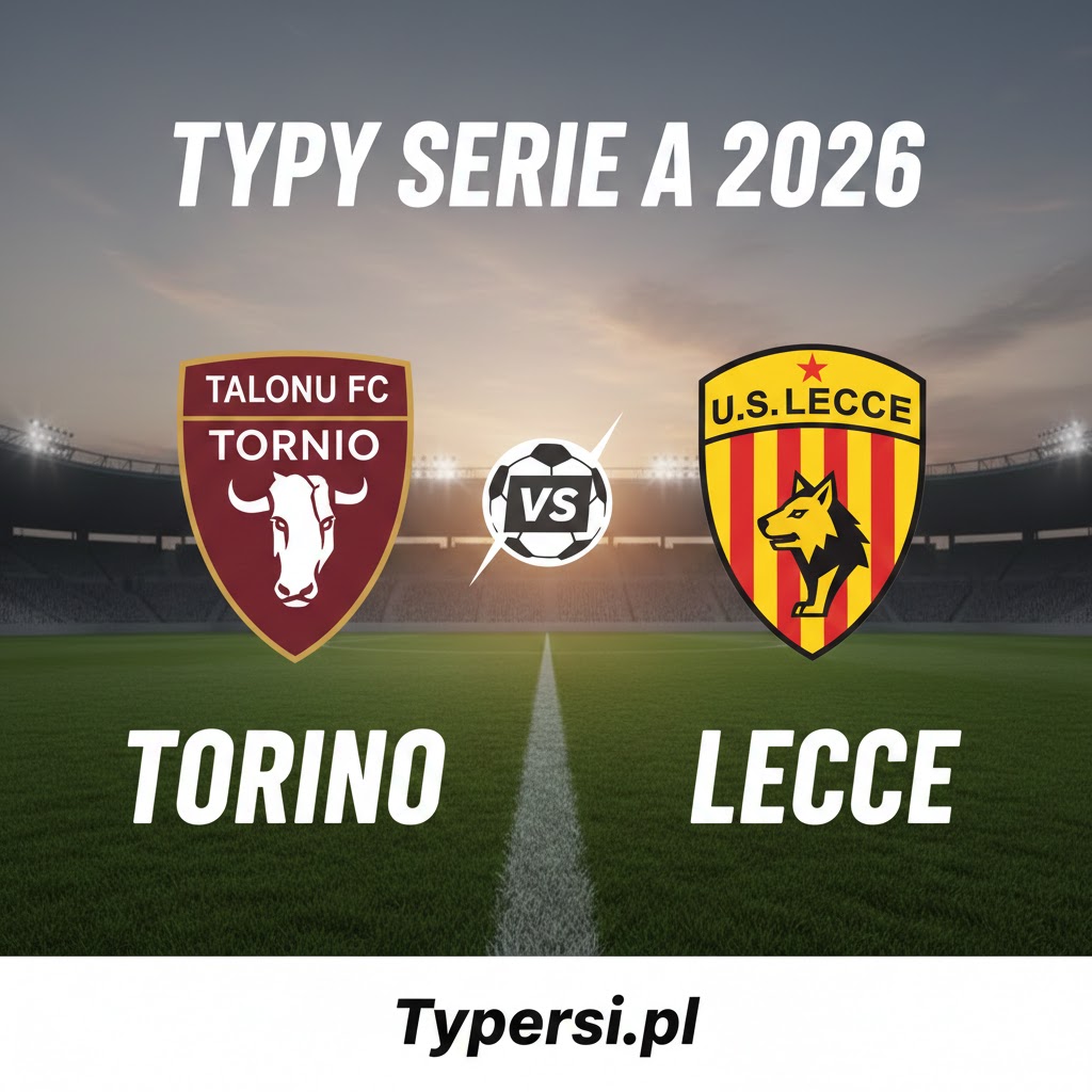 Typy Bukmacherskie Serie A 2026 : Torino vs Lecce - 23 kolejka