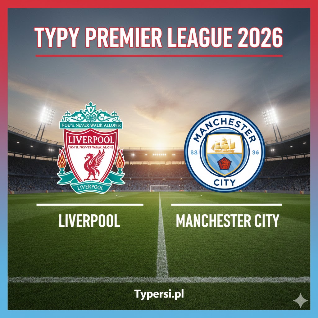 Typy Bukmacherów Premier League  2026 : Liverpool vs Manchester City - 25 kolejka