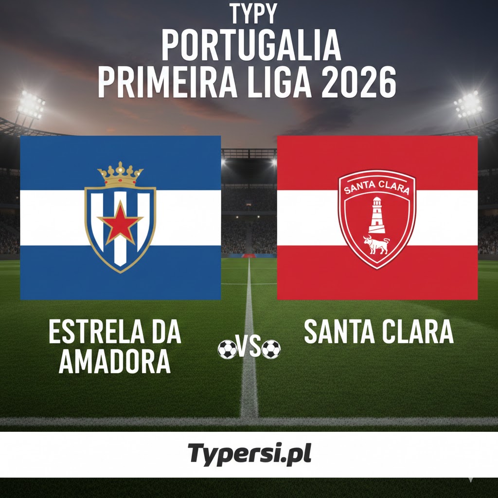 Typy Bukmacherów Portugalia Primeira Liga  2026 : Estrela da Amadora vs Santa Clara - 21 kolejka