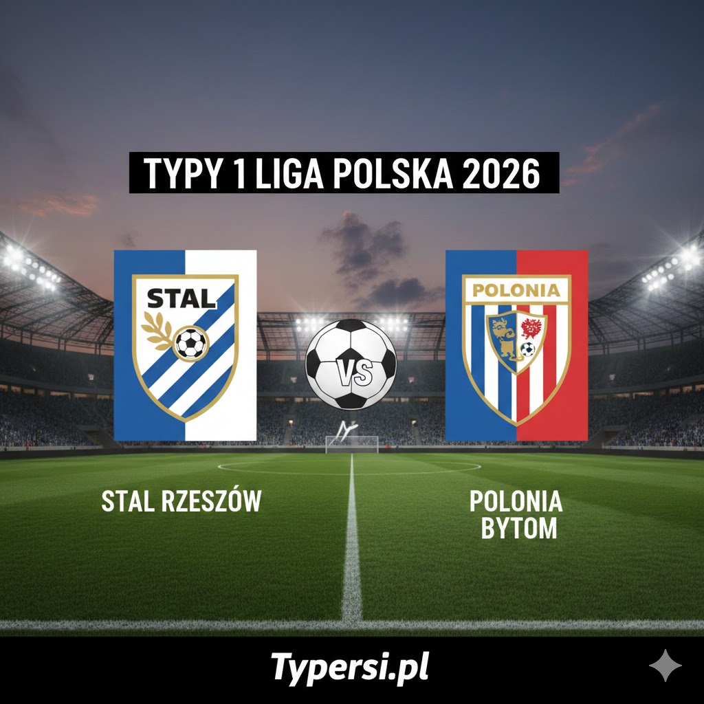 Typy 1 liga polska 2026 : Stal Rzeszów vs Polonia Bytom - 21 kolejka