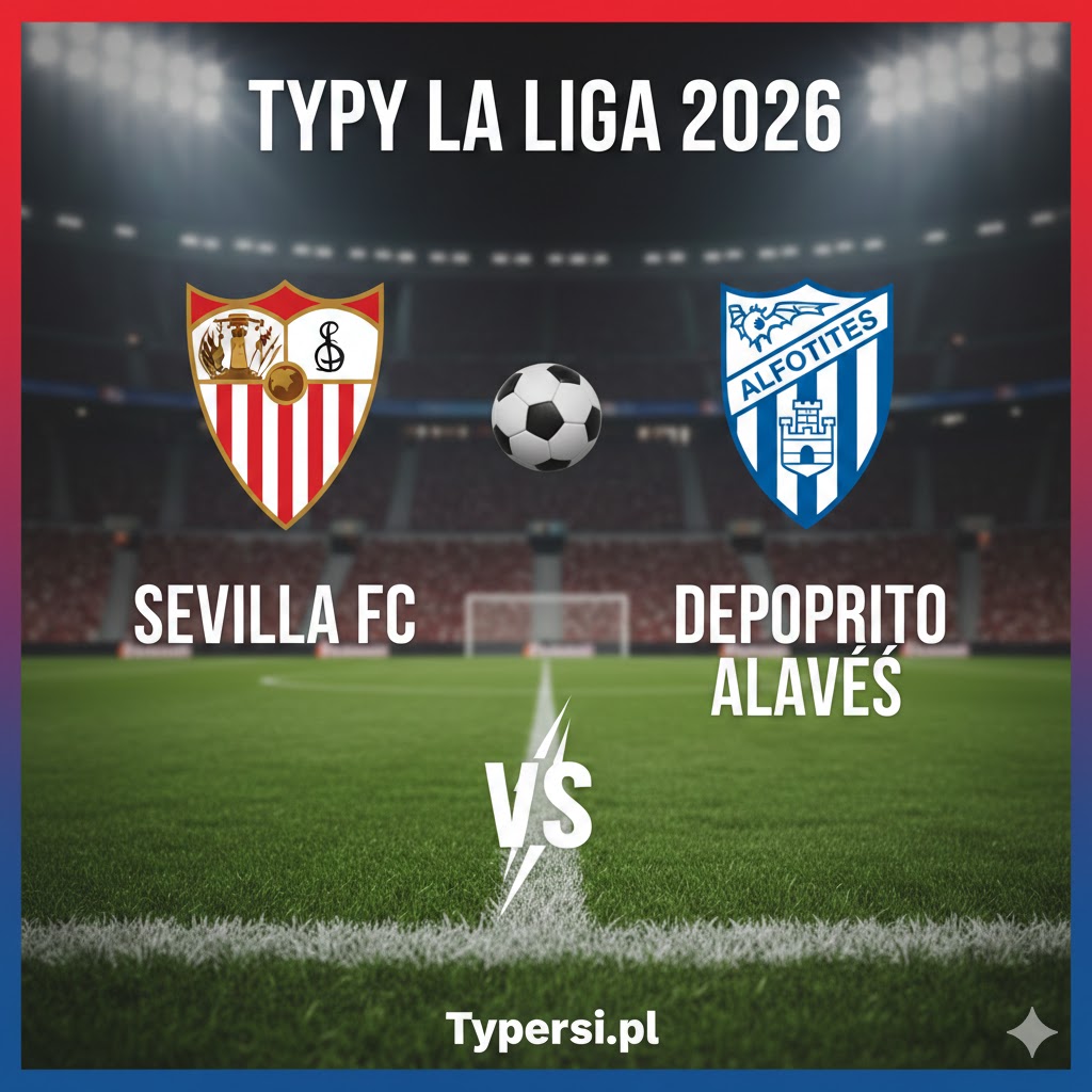 Typy La Liga 2026 : Sevilla vs Deportivo Alaves - 24 kolejka